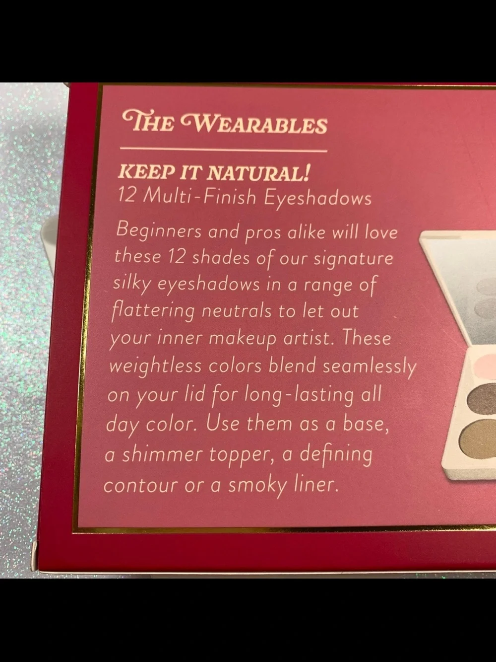 Laura Geller Keep It Natural Eyeshadow Palette BNIB